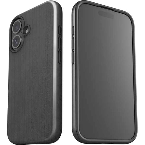 Ebony Wood iPhone 16 Impact Case